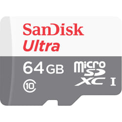 SanDisk Ultra MicroSDXC 64GB UHS-I + SD Adapter 64 Go Classe 10