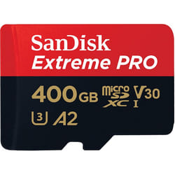 SanDisk EXTREME PRO UHS-I 400 GB 400 Go MicroSDXC Classe 10
