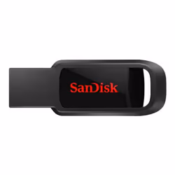 SanDisk Cruzer Spark, 64 Go, USB Type-A, 2.0, Sans capuchon, 3 g, Noir, Rouge