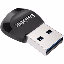 SanDisk MobileMate, MicroSD (TransFlash), MicroSDHC, MicroSDXC, Noir, 170 Mbit/s, USB 3.2 Gen 1 (3.1 Gen 1)