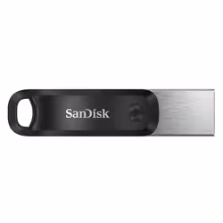 SanDisk iXpand lecteur USB flash 64 Go USB Type-A / Lightning 3.2 Gen 2 (3.1 Gen 2) Noir, Argent - Vue supplémentaire 4