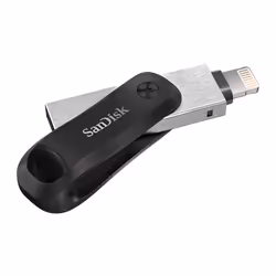 SanDisk SDIX60N-128G-GN6NE lecteur USB flash 128 Go 3.2 Gen 1 (3.1 Gen 1) Gris, Argent - Vue supplémentaire 4
