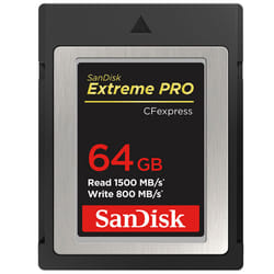 SanDisk Extreme Pro 64 Go CFast 2.0