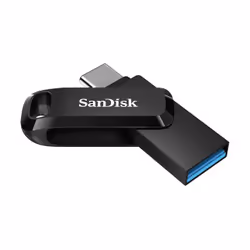 SanDisk Ultra Dual Drive Go lecteur USB flash 32 Go USB Type-A / USB Type-C 3.2 Gen 1 (3.1 Gen 1) Noir