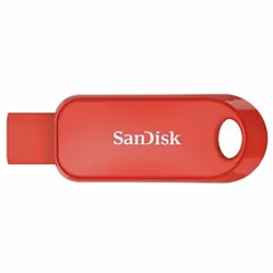 SanDisk Cruzer Snap, 32 Go, USB Type-A, 2.0, Slide, 6,1 g, Rouge