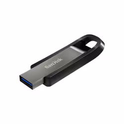 SanDisk Extreme Go, 128 Go, USB Type-A, 3.2 Gen 1 (3.1 Gen 1), 400 Mo/s, Slide, Acier inoxydable