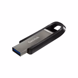 SanDisk Extreme Go, 256 Go, USB Type-A, 3.2 Gen 1 (3.1 Gen 1), 400 Mo/s, Slide, Acier inoxydable