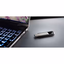 SanDisk Extreme Go lecteur USB flash 256 Go USB Type-A 3.2 Gen 1 (3.1 Gen 1) Acier inoxydable - Vue supplémentaire 6