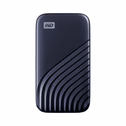 Western Digital My Passport, 1 To, USB Type-C, 3.2 Gen 2 (3.1 Gen 2), 1050 Mo/s, Protection par mot de passe, Bleu