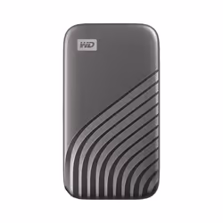 Western Digital My Passport, 1 To, USB Type-C, 3.2 Gen 2 (3.1 Gen 2), 1050 Mo/s, Protection par mot de passe, Gris