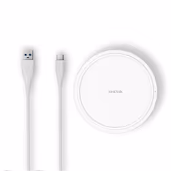 SanDisk Ixpand Écouteurs, Smartphone Blanc Secteur Recharge sans fil Charge rapide Intérieure