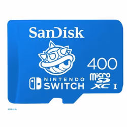 Carte Mémoire - SANDISK - MicroSDXC 400Go - UHS-1 - 100M/R - 90M/W - Nintendo Switch