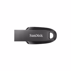 SanDisk Ultra Curve, 64 Go, USB Type-A, 3.2 Gen 1 (3.1 Gen 1), 100 Mo/s, Autres, Noir