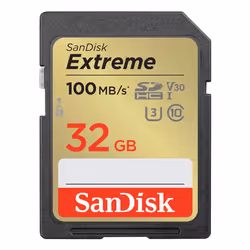 SanDisk SDSDXVT-032G-GNCI2, 32 Go, SDHC, Classe 10, 100 Mo/s, 60 Mo/s, Class 3 (U3)