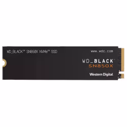 Western Digital Black SN850X NVMe, 1 To, M.2, 7300 Mo/s