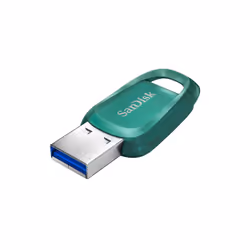 SanDisk Ultra Eco, 128 Go, USB Type-A, 3.2 Gen 1 (3.1 Gen 1), 100 Mo/s, Cable, Vert