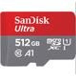 Micro SD - Sandisk - Ultra - 512Go - 150MB/S - Classe 10 - U1 - A1