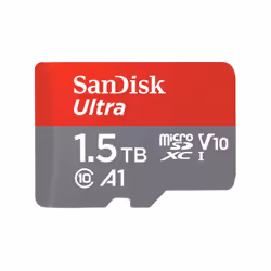 SanDisk Ultra, 1,5 To, MicroSDXC, Classe 10, UHS-I, 150 Mo/s, V10
