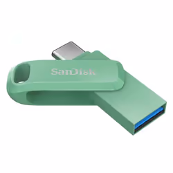 SanDisk Ultra Dual Drive Go, 512 Go, USB Type-C, 3.2 Gen 1 (3.1 Gen 1), 400 Mo/s, Pivotant, Vert