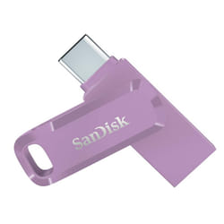 SanDisk Ultra Dual Drive Go USB 128GB lecteur USB flash 128 Go USB Type-A / USB Type-C 3.2 Gen 1 (3.1 Gen 1) Lavande