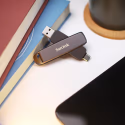 SanDisk Extreme PRO lecteur USB flash 256 Go USB Type-C/USB Type-A 3.2 Gen 2 (3.1 Gen 2) Noir - Vue supplémentaire 5