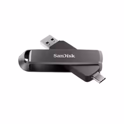 SanDisk SDDDE1-1T00-G46 lecteur USB flash 1 To USB Type-C/USB Type-A 3.2 Gen 2 (3.1 Gen 2) Noir