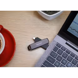 SanDisk SDDDE1-1T00-G46 lecteur USB flash 1 To USB Type-C/USB Type-A 3.2 Gen 2 (3.1 Gen 2) Noir - Vue supplémentaire 5
