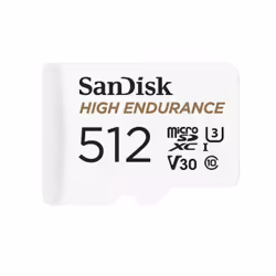 SanDisk SDSQQNR-512G-GN6IA, 512 Go, MicroSDXC, Classe 10, 100 Mo/s, 40 Mo/s, Blanc