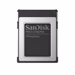 SanDisk PRO-CINEMA CFexpress, 320 Go, CFexpress, 1700 Mo/s, 1500 Mo/s, Noir