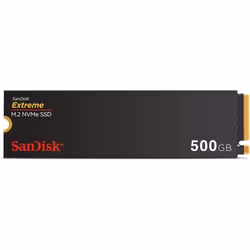 SSD - SANDISK - Extreme 500 Go - M.2 2280 - PCIe Gen 4 NVMe - 5150 Mo/s