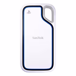 SanDisk SDSSDE62P-2T00-G25 lecteur à circuits intégrés externe 2 To USB Type-C 3.2 Gen 2 (3.1 Gen 2) Blanc - Vue supplémentaire 2