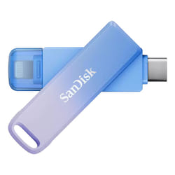 SanDisk Creator Phone Drive lecteur USB flash 256 Go USB Type-C / Lightning 3.2 Gen 1 (3.1 Gen 1) Bleu, Lilas