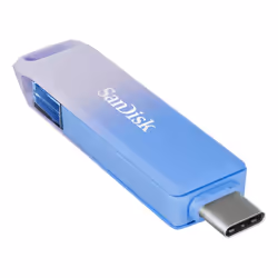 SanDisk Creator Phone Drive lecteur USB flash 256 Go USB Type-C / Lightning 3.2 Gen 1 (3.1 Gen 1) Bleu, Lilas