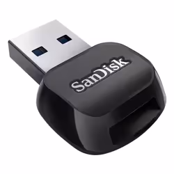 SanDisk SDDR-B731-GN6NN, MicroSD (TransFlash), Noir, USB 3.2 Gen 1 (3.1 Gen 1) Type-A, 20,7 mm, 30,4 mm, 8,7 mm