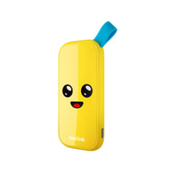 SanDisk SDSSDE30-2T00-G25F lecteur à circuits intégrés externe 2 To USB Type-C 3.2 Gen 2 (3.1 Gen 2) Jaune