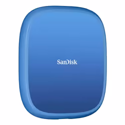 SanDisk SDSSDE62C-2T00-G25 lecteur à circuits intégrés externe 2 To USB Type-C 3.2 Gen 2 (3.1 Gen 2) Bleu