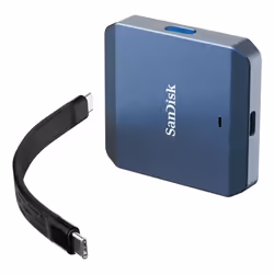 SanDisk PRO-CINEMA CFexpress lecteur de carte mémoire USB 3.2 Gen 2 Type-C Gris - Vue supplémentaire 2