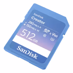 SanDisk Creator 512 Go SDXC UHS-II Classe 10