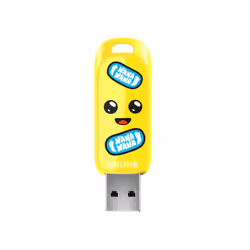 SanDisk SDCZIF-256G-G46, 256 Go, USB Type-A, 3.2 Gen 1 (3.1 Gen 1), 130 Mo/s, Sans capuchon, Jaune