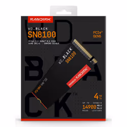 SanDisk WD_BLACK SN8100 NVMe 8 To M.2 PCI Express 5.0 TLC 3D NAND - Vue supplémentaire 6
