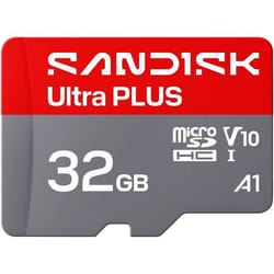 Carte mémoire micro SD Sandisk Ultra® Plus 32 Go UHS-I