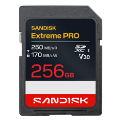SanDisk Extreme Pro 256 Go SDXC UHS-I
