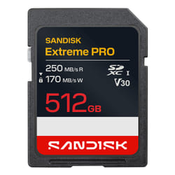 SanDisk Extreme Pro 512 Go SDXC UHS-I