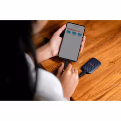 SanDisk SDSSDE10-500G-G25 lecteur à circuits intégrés externe 500 Go USB Type-C 3.2 Gen 2 (3.1 Gen 2) Bleu - Vue supplémentaire 5