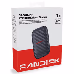SanDisk SDSSDE10 1 To USB Type-C 3.2 Gen 2 (3.1 Gen 2) Bleu - Vue supplémentaire 2