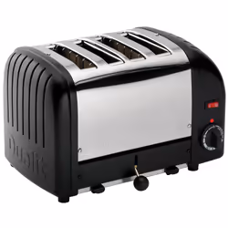 Dualit 4-Slot Vario Toaster 40344 - Black