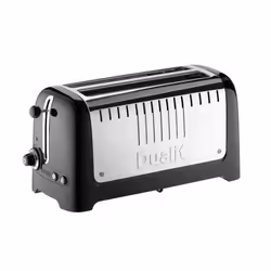Dualit - grille pain 2 fentes 2000w noir/inox - 46065