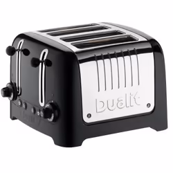Dualit - grille-pains 4 fentes 2200w noir - 46225