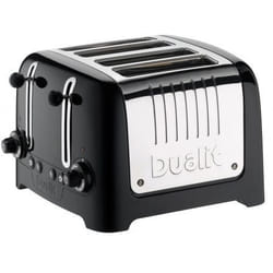 Dualit - grille-pains 4 fentes 2200w noir - 46225
