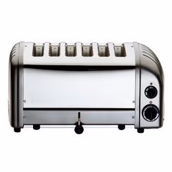 Dualit Classic 6 Vario, 6 part(s), Charbon de bois, Métallique, Aluminium, Acier inoxydable, 3000 W, 5,1 kg, 460 x 210 x 220 ...